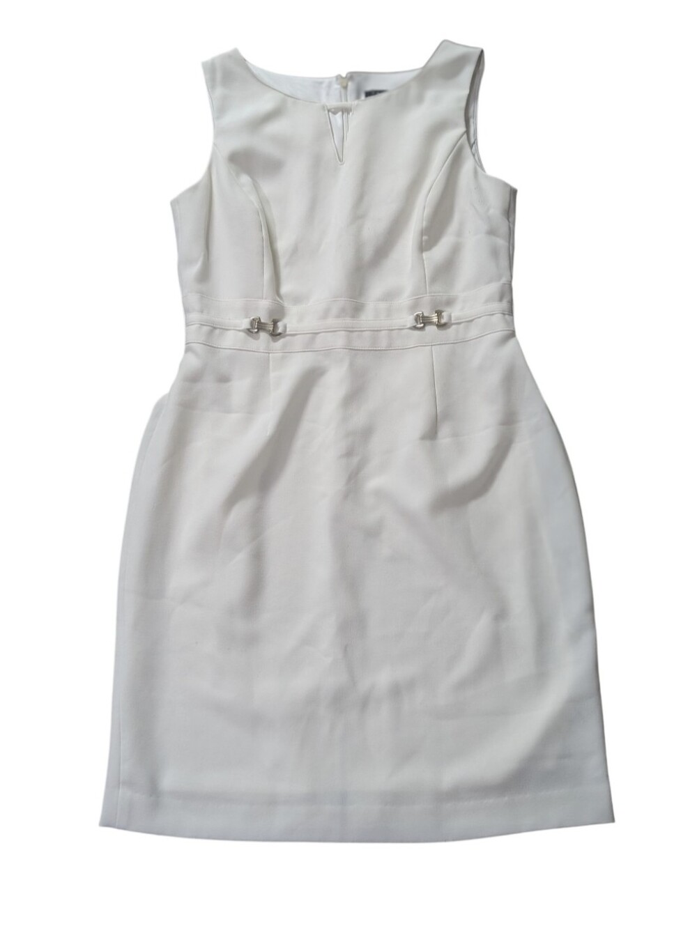 Tahari Arthur S. Levine White Mini Dress Size 8P
